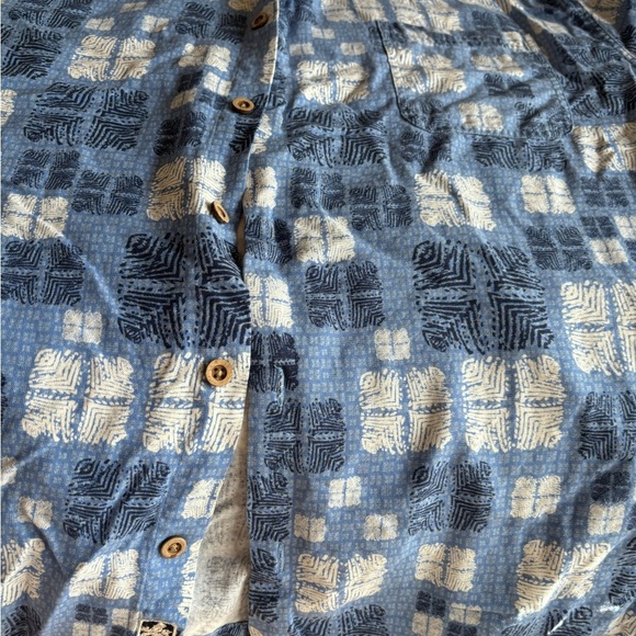 NAT NAST LUXURY ORIGINALS MEN'S SHORT SLEEVE BUTTON UP SHIRT SILK Blend SIZE XL - Picture 3 of 14